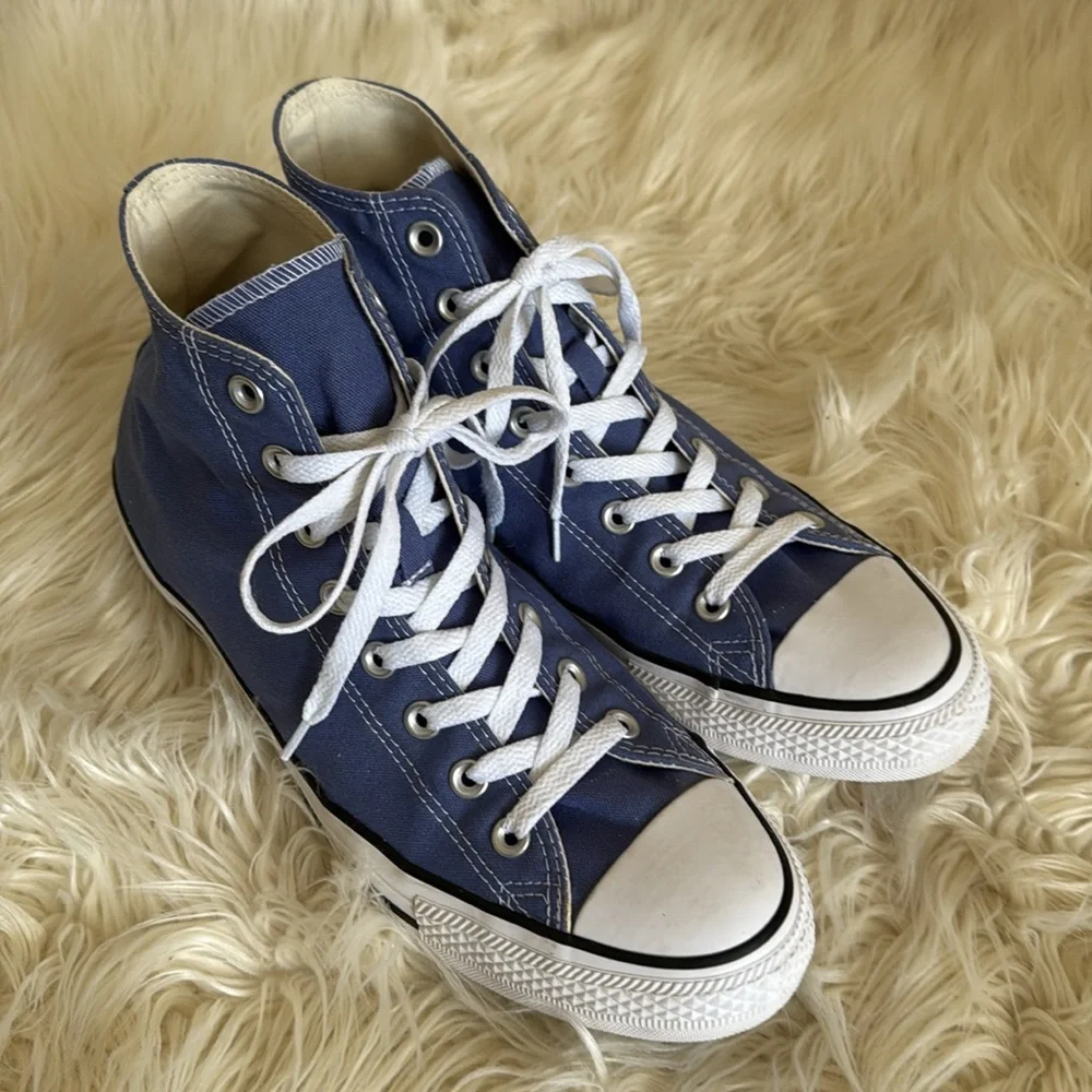 Converse Chuck Taylor All Star Hi Washed Indigo 164397F men’ 9.5 wo’s 11.5‎